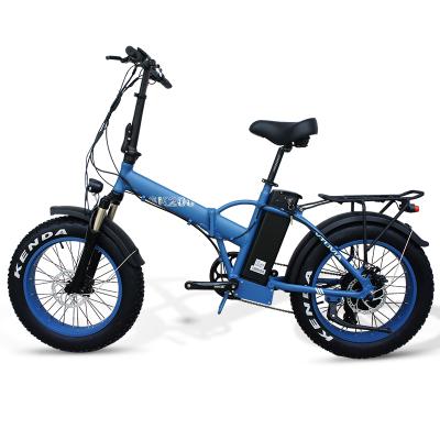 China 2020 Multifunctional New Design 20 Inch Fat Tire 350w 500w 750w 1000w OEM Fat Tire Electric Bicycle 48v Bike for sale