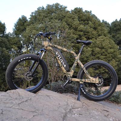 China Amazon 750w 1000w aluminum alloy fatbike mountain bike fatbike hot sale fat tire electric bicycle for sale