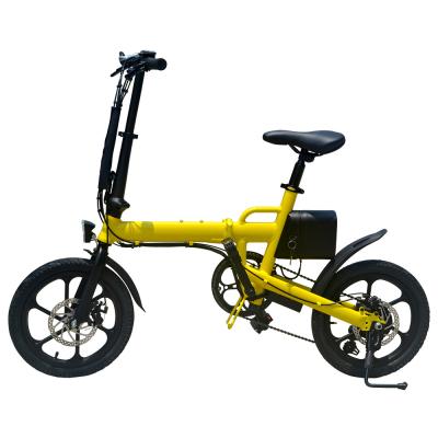 China 36V 250W Mini Folding City Electric Bike (V-T6) Aluminum Alloy 16 Inch for sale