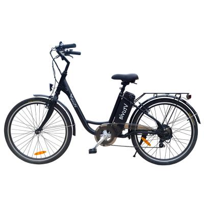 China Aluminum Alloy 26 Inch 36V 250W/350W/500W City Electric Bicycle (V-B26) for sale