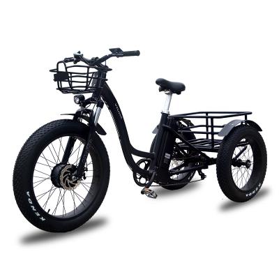 China VTUVIA Cargo Fat Tire e Bike Trailer Electric Cargo 500w 750w /Customized for sale