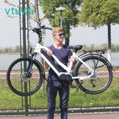 China Aluminum Alloy Bafang Motor Medium Bicycle Lithium Battery 26