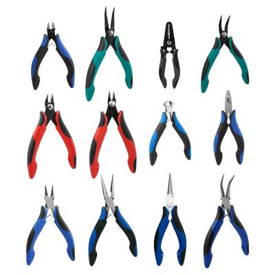 China Diagonal Cutting Pliers Thin Alicate 5in Cut For ESD Cable Cutting 256W Electrical Electronic Pliers for sale