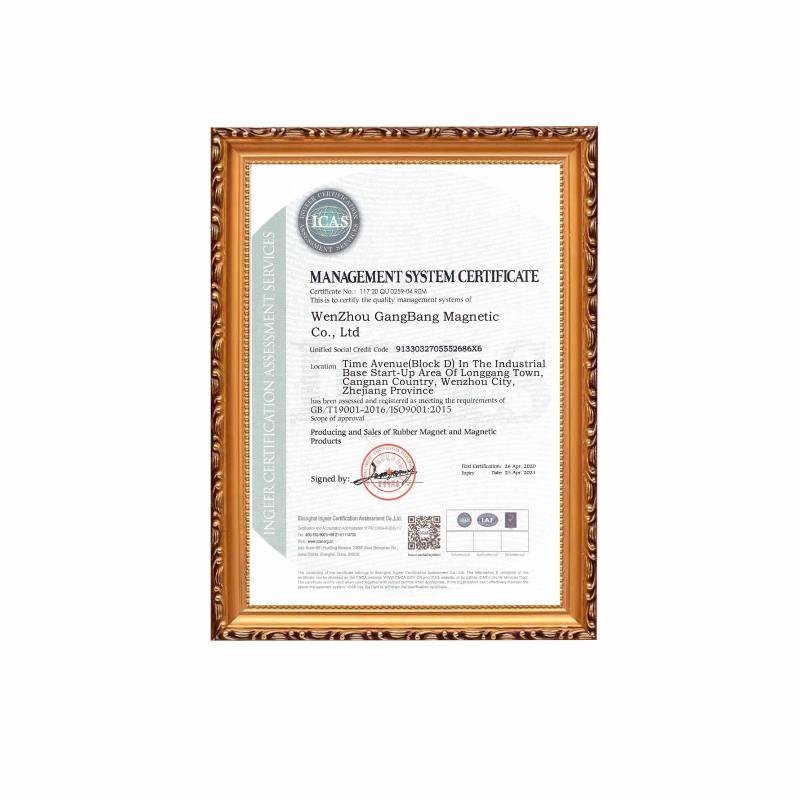 ISO9001 - Guangzhou ​Foson International Corporation