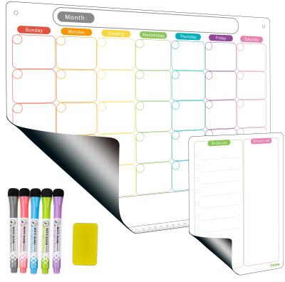 China Personalised Magnetic Fridge Calendar Memo Pad for Home for sale