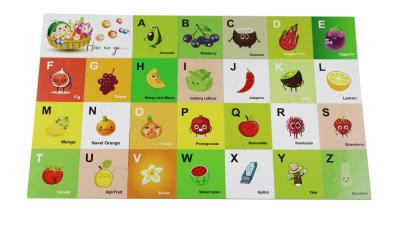 China Children Floor Alphabet Fruit Jigsaw Puzzle Educational Games And Puzzles For 5 Year Olds for sale