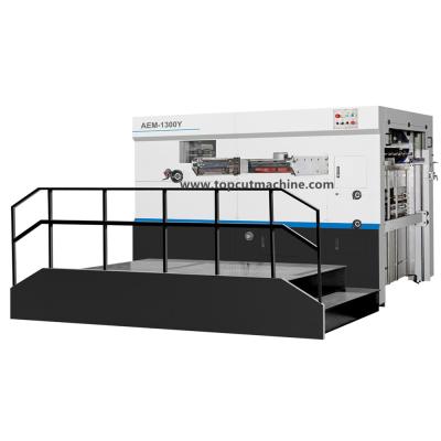 China semi automatic die cutting machine for corrugated board 1320*980 mm for sale