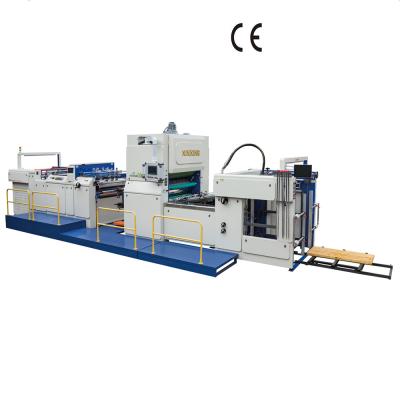 China machinery & ZFM-1080BN Material Automatic Film Laminating Machine With Flying Knife for sale