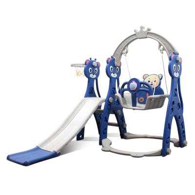 China Factory Direct Good Quality China Manufacturer Easy Assembly Children Playground Plastic Indoor Indoor Children Slide Set for sale