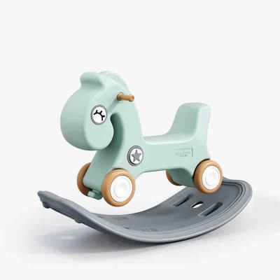 China Baby Rocking Horse Kids Rocking Horse Easy Assembly Indoor And Outdoor Plastic Fency For Baby Toy for sale