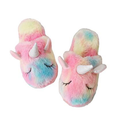 China Cushioning Free Size Plush Winter Cute Indoor Winter Soft Comfortable Home Slippers Cushioning Slippers For Women And Girls for sale