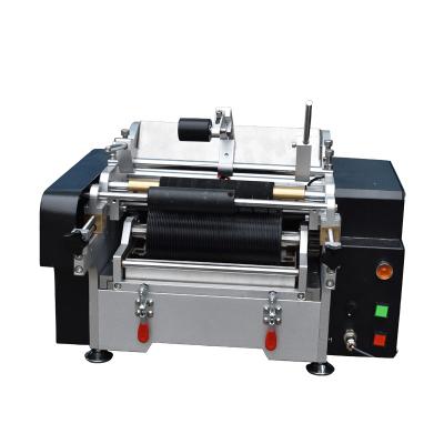 China Semi automatic paper wet tube labeling machine round bottle food factory price glue labeling machine for sale