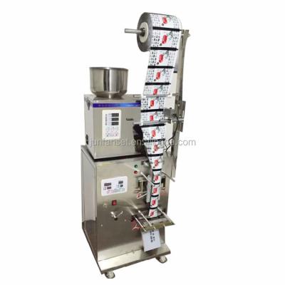 China JF-100 100g beverage particle powder/tea/coffee bag packing/auto-counting filling machine for sale