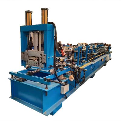 China Building Construction Quick Change Cee Zee Channel Stud And Track Roll Former 80 To 300mm C U Z Purlin Roll Forming Machine for sale