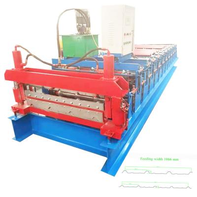 China Retail Professional Metal Building Material Roof Tiles Steel Press Roll Forming Making Machine for sale