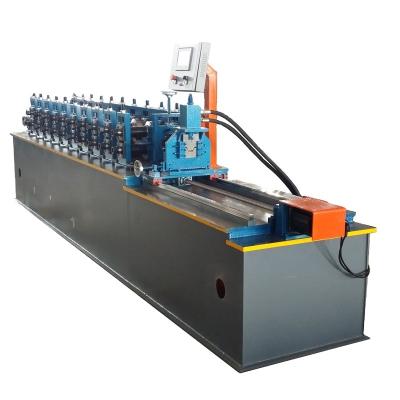 China Roof Sheet Production Light C Keel Stud Steel Channel Well Selling Rain Gutter Roll Forming Making Machine With CNC Control for sale