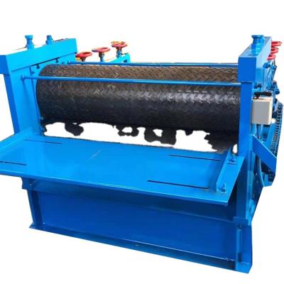 China Aluminum Steel Non-slip Aluminum Foil Machine Factory Checkered Plate And Board Building Materials Embossing Machine for sale