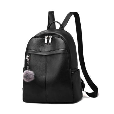 China 2022 hot sale high quality luxury colorful waterproof PU backpack real leather bags shoulder bags for women for sale