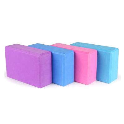 China Best Yoga Blocks Gym Yoga Training Fitness High Quality Foam Blocks For Exercise for sale