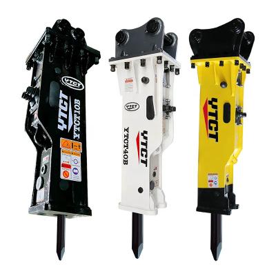 China Mining Excavator Silenced Mini Box Shaped Stone Breaking Hydraulic Breaker Hammer for sale