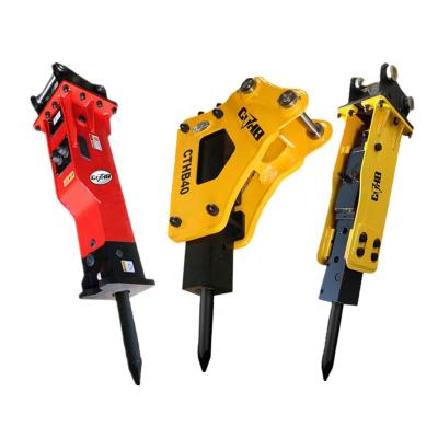 China Breaking Stone Hammer Of Hydraulic Jack For Backhoe for sale