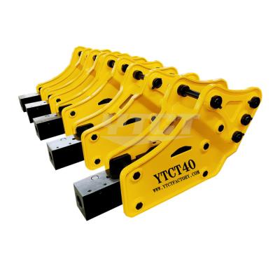 China Hydraulic Breaker 3CX 4XC JCB Backhoe Loader Banana Mining Type Hammer for sale