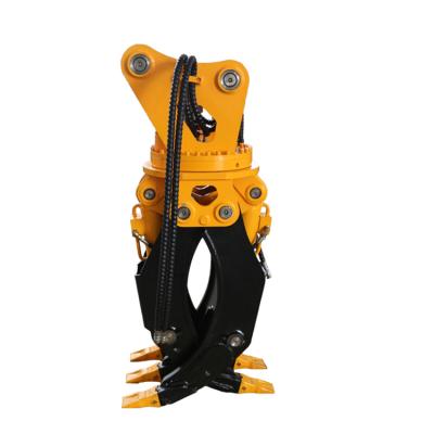 China Farms Low Price High Quality Mini Excavator Log Grapple For Excavator for sale