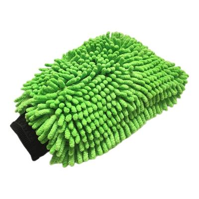 China Modern Life Microfiber Chenille Car Wash Glove Car Wash Wash Wax Mitt Microfiber Glove for sale