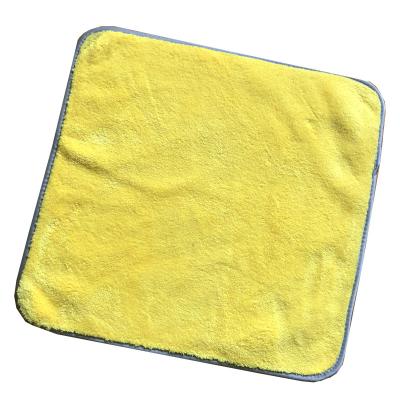 China Home Kitchen Car Cleaning Microfiber Towel Coconut Car Wash Soft Lint Free Towel Ultrasonic Drying Towel Car Wash for sale