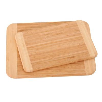 China Viable high quality factory price 2PCS chopping board set/wooden chopping board/bamboo chopper for sale