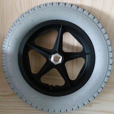 China Wheelchair Tire 12 inch and 8 inch Wheelchair Foam PU/Rubber Tires for sale