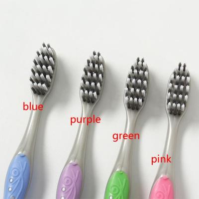 China Quality Eco-Friendly Natural Wholesale Toothbrushes in Stiff Plastic Toothbrushes for sale