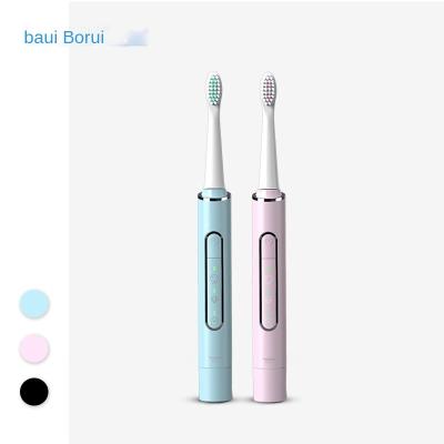 China BR-E1USBCharging Electric Toothbrush Battery Operated Automatic Ultrasonic Household Appliances Small Convenient for sale