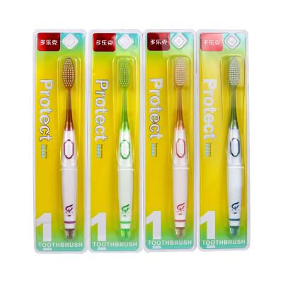 China Dolek Supermarket Brush Filaments Soft-Bristle Disposable Toothbrush Upscale Packaging Factory Wholesale for sale