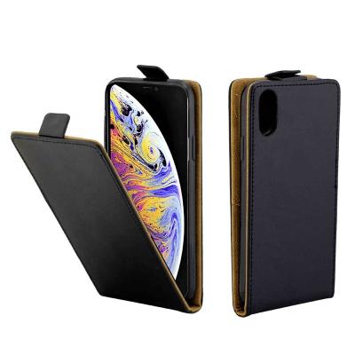 China Business Style Vertical Flip Leather TPU Case For iPhone XS Max XR XS X 8 Plus 8 7 JZITSCS002 for sale