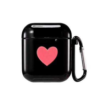 China Carry Case 2020 New Style Shockproof Heart Shaped Silicone Protective Case For Airpods 1&2 for sale