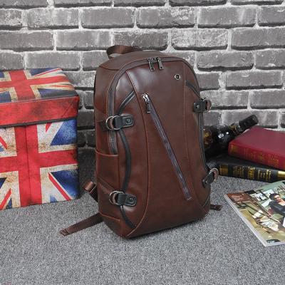 China 2021 Hot Selling Solar Panel Fashion Men School Backpack College High School Student Bags For Teenagers PU Leather Travel Laptop Backpack for sale