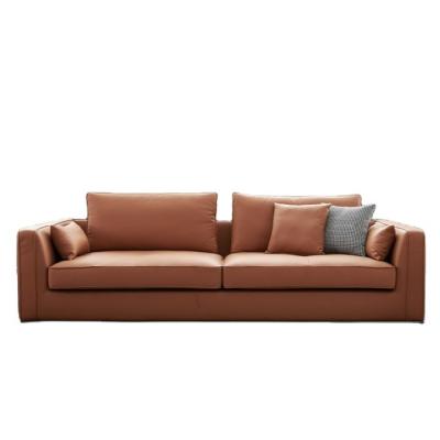 China Extended Furniture Sofa Set Leather Living Room Sofa Modern Leather Couch Sofas Living Room Set for sale