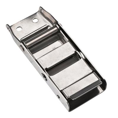 China Wholesale Price Cargo Control Stainless Steel Custom Adjustable Buckle Overcente And Over Center Buckle for sale