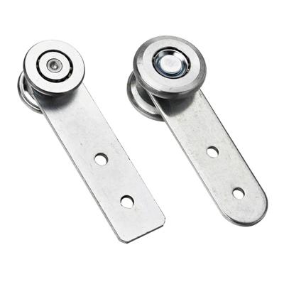 China Home Use Steel Pulley Roller For Sliding Shower Enclosure Doors And Windows Double Wheels Metal Pulley Steel Roller for sale