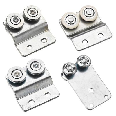 China Home Use Doors and Windows Pulley Roller Shower Enclosure Sliding Door Accessories Metal Shutter Pulley Wheel Roller for sale