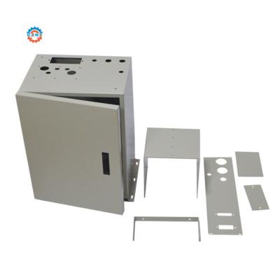 China Wall Mounted Enclosure Cabinet Stainless Steel Metal Sheet Steel Power Distribution Board Waterproof Electrical Box for sale