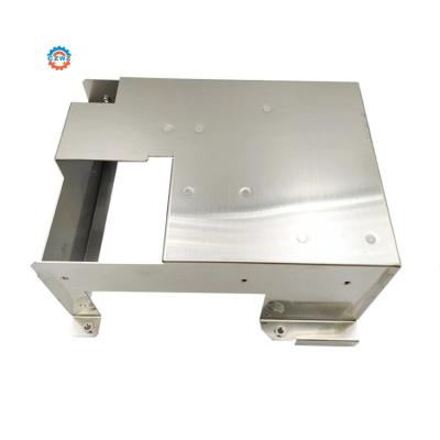 China Stainless Steel Sheet Metal Enclosure Metal Rack Computer Enclosure Case Chassis Custom Aluminum Cabinet for sale