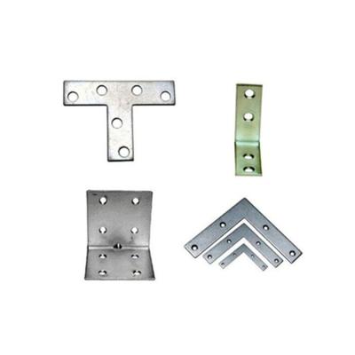 China Steel High Precision Stamping Sheet Metal Parts Galvanized Steel Bracket for sale