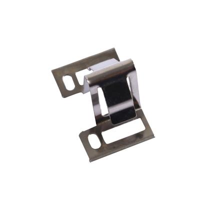 China China Custom Stamping Parts Metal Flat Spring Clip Customized Size for sale