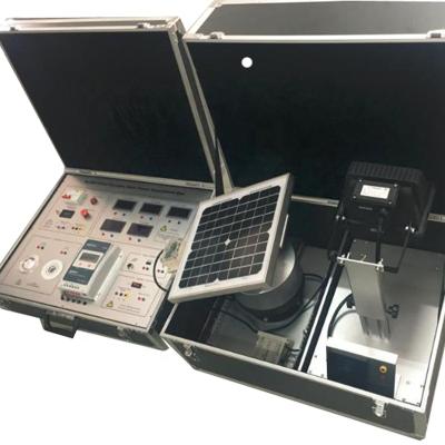 China Vocational Training Solar Power Supply Training Kit Portable Solar Power Training Equipment for sale