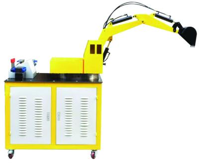 China Hydraulic Excavator Training Equipment Hydraulic System And PLC Control Training System 1000 x 750 x 750mm for sale