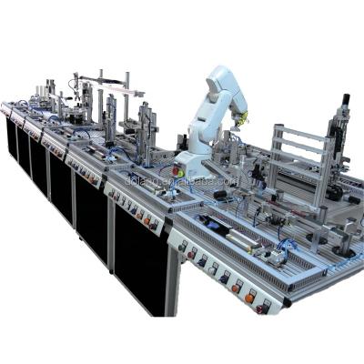 China Industrial Flexible Educational System Trainer CNC Training Equipment PLC Educational Trainer DLFMS-900A for sale