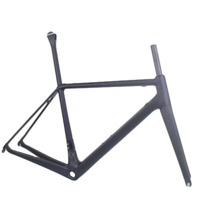 China Road Bikes Winowsports Full Carbon Road Bicycle Frameset V Brake Lightweight Carbon Rise Racing Bike Frame Manufacturer for sale