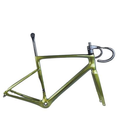 China Road Bikes New 2022 Full Hidden Carbon Road Bike Frame Hidden Tracking With Chameleon Painting FM115 for sale